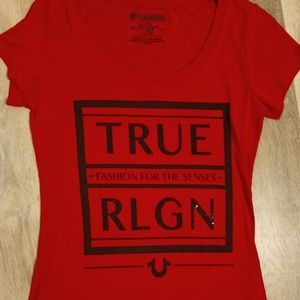 True religion xs red